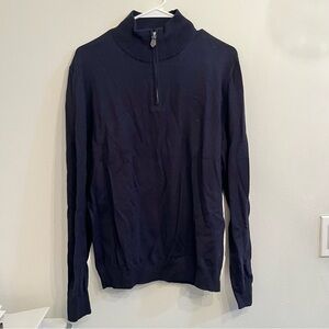 NWT Bloomingdaleles Half Zip Sweater